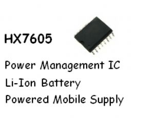 HX7605-Power Management IC for Li-Ion Battery